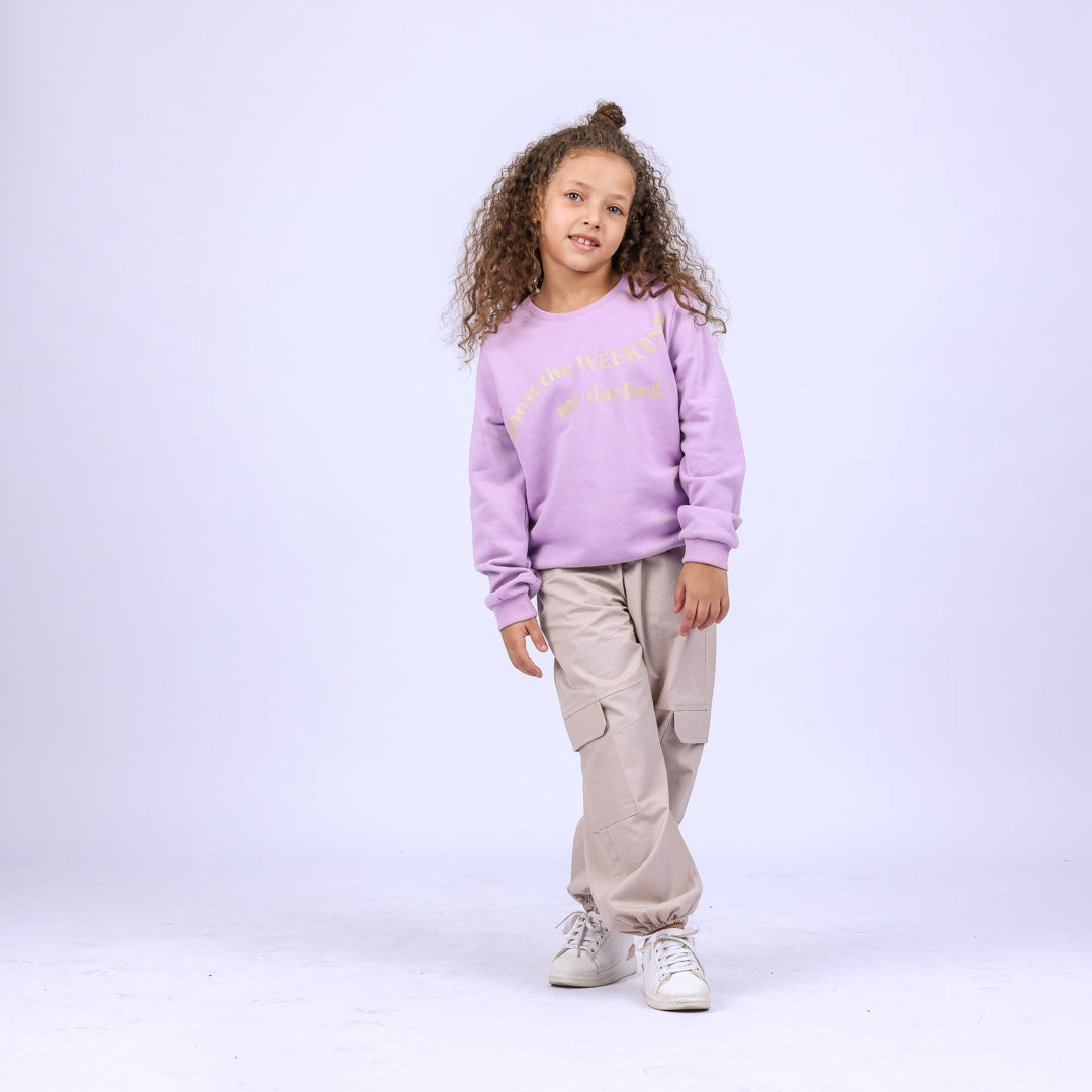 Purple Weekend Sweatshirt