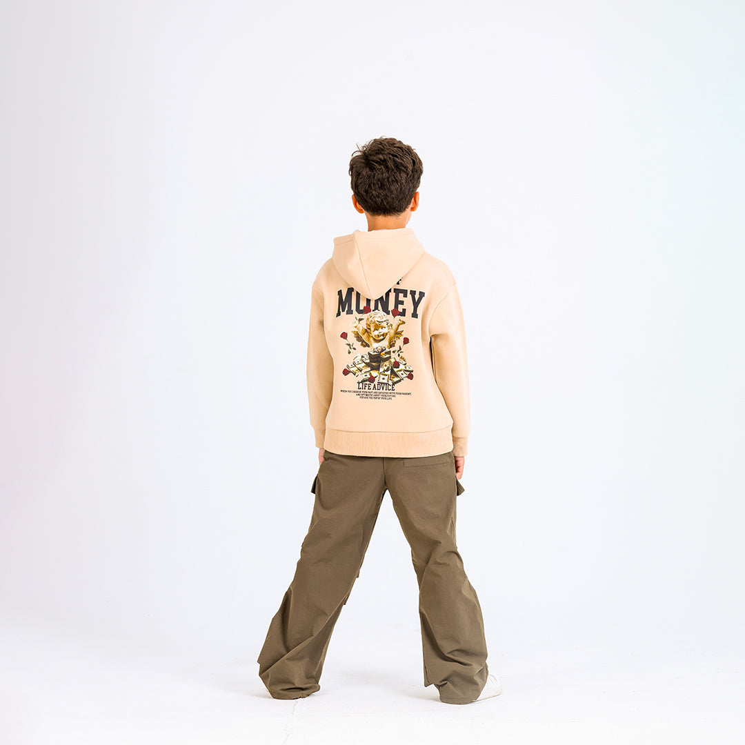 Beige Money SweatShirt