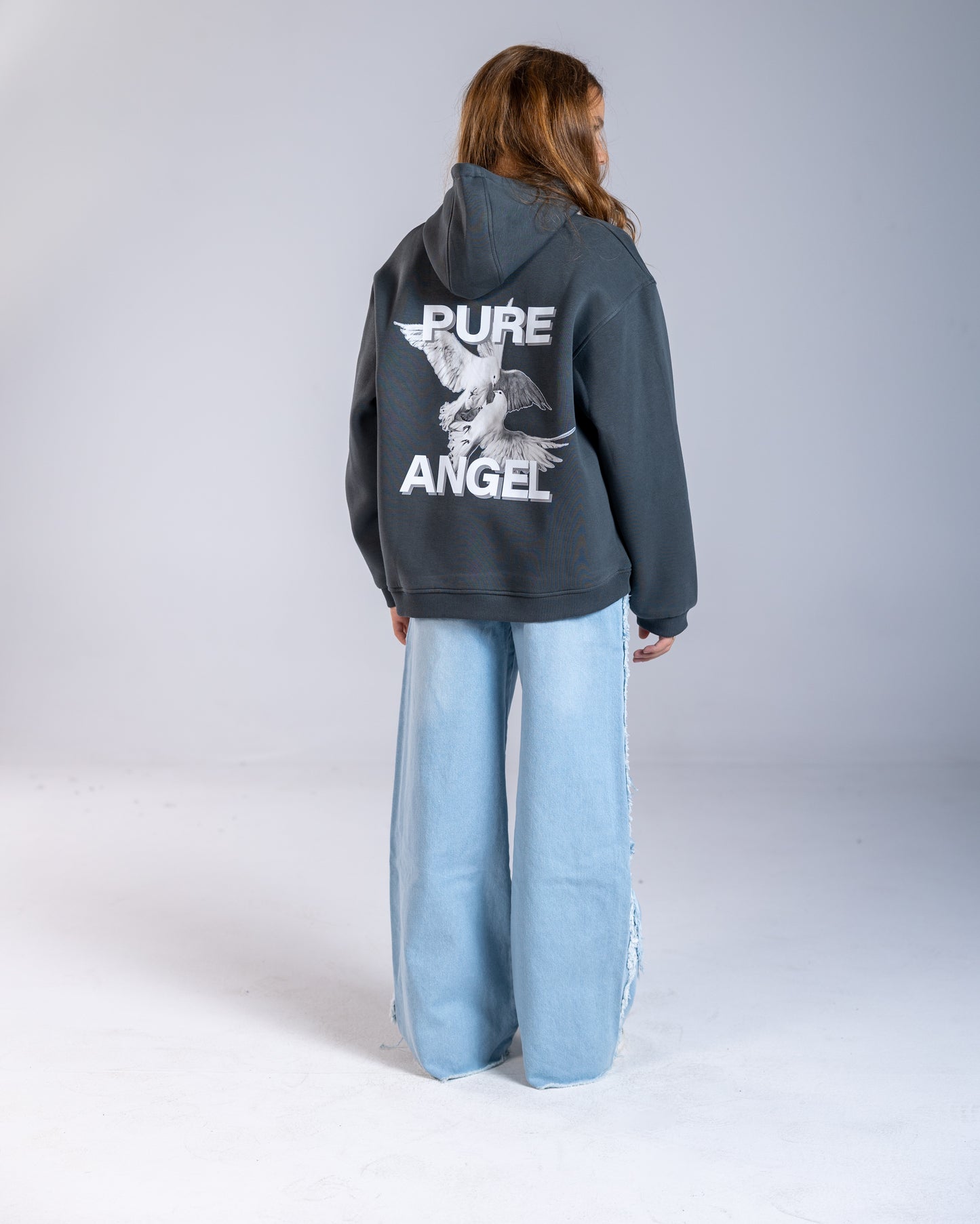 Unfinished Denim Pants