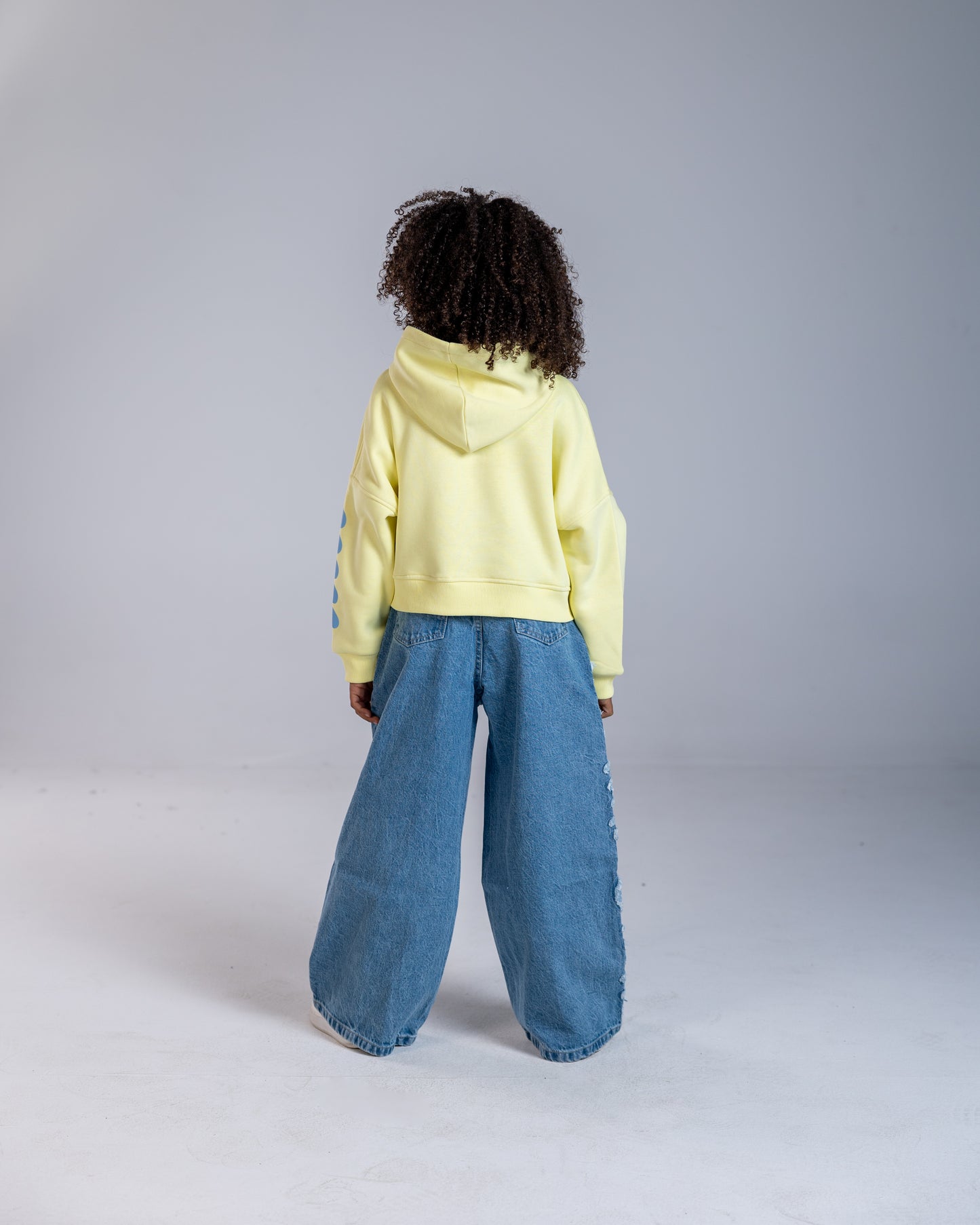 Yellow Be Nice Sweatshirt