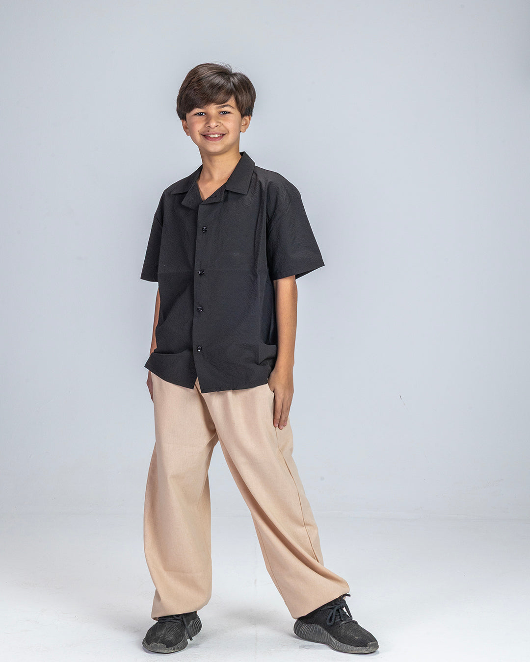 Beige Linen Pants