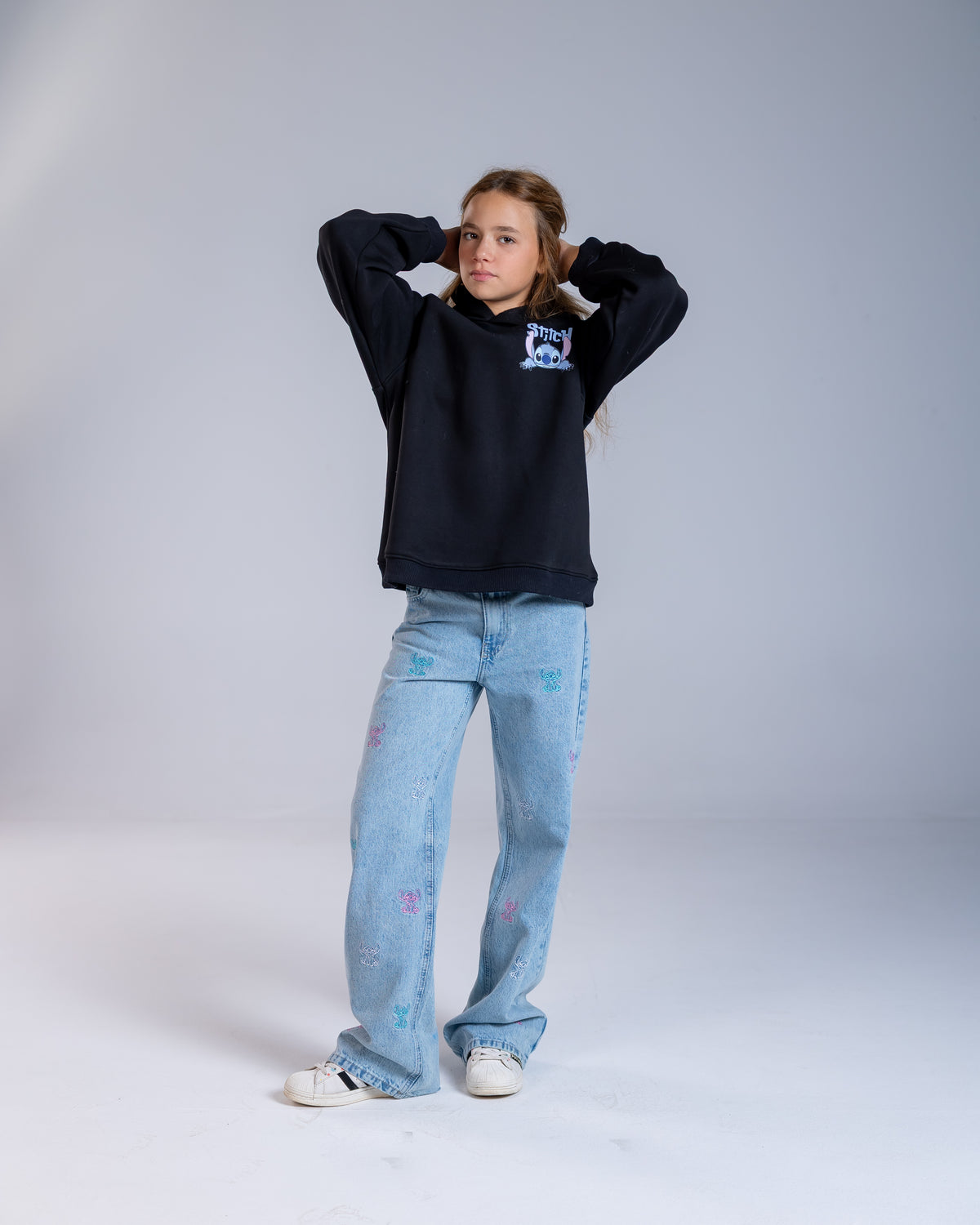 Black Stitch Sweatshirt