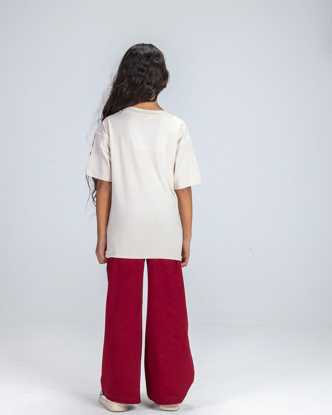 Burgundy Bow pants
