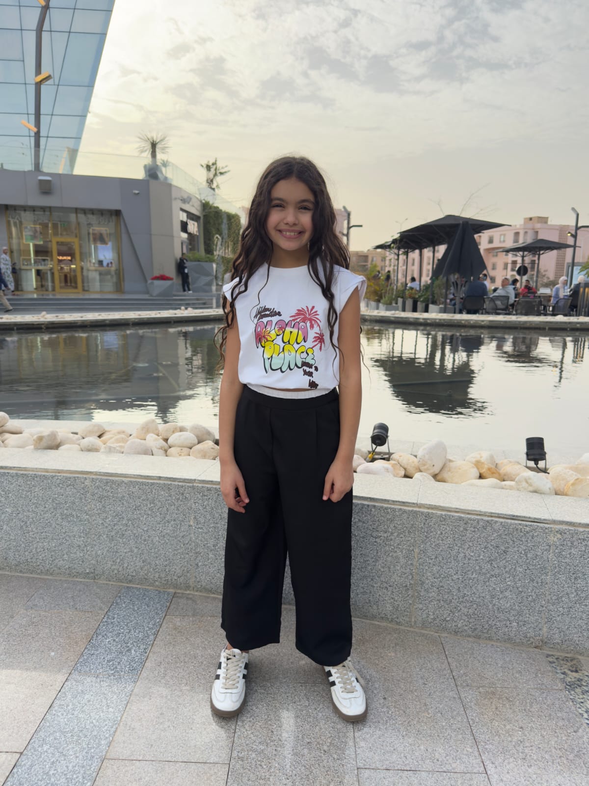 Black Waistband Pants