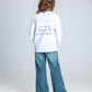 White Stitch Long Sleeve