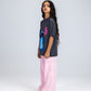 Pink Slit Pants