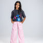 Pink Slit Pants