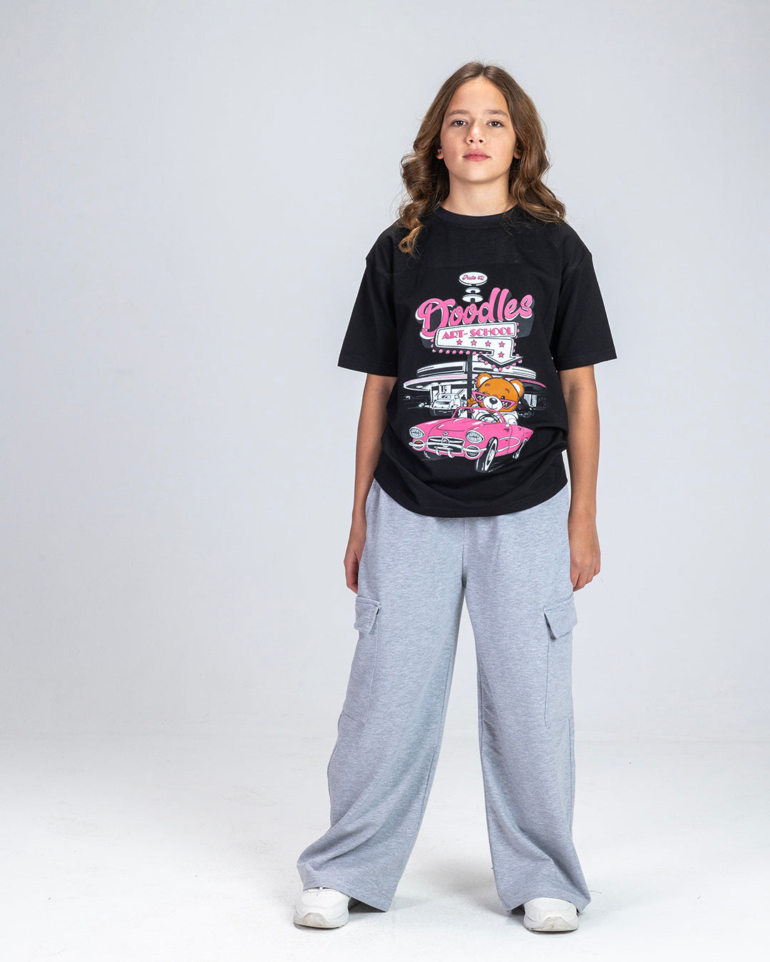 Grey Cotton Pants