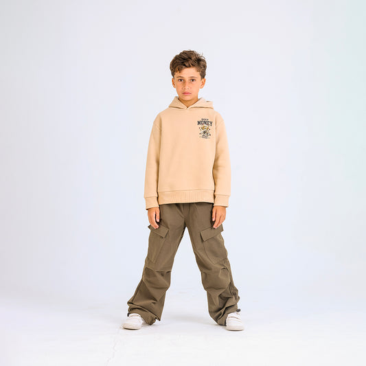 Beige Money SweatShirt