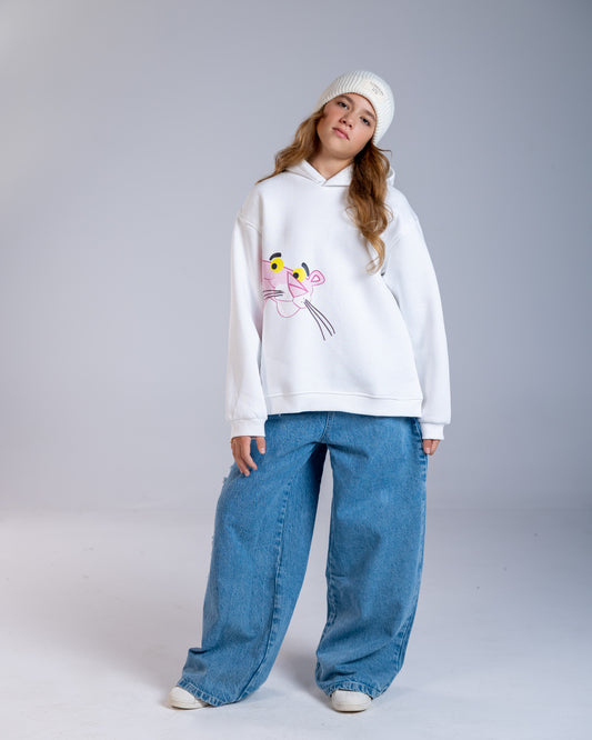 White Panther Sweatshirt