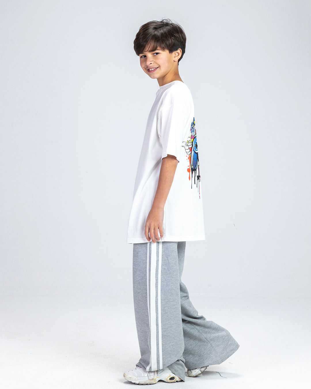 Grey Loose Sweatpants