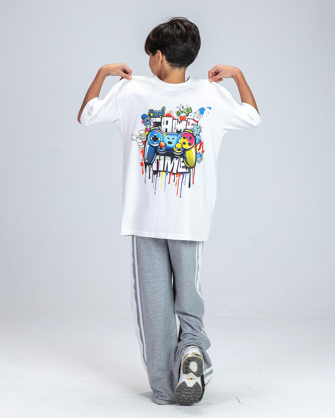 Grey Loose Sweatpants