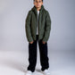 Olive Puffer Jacket