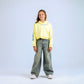 Yellow Happy Sweatshirt