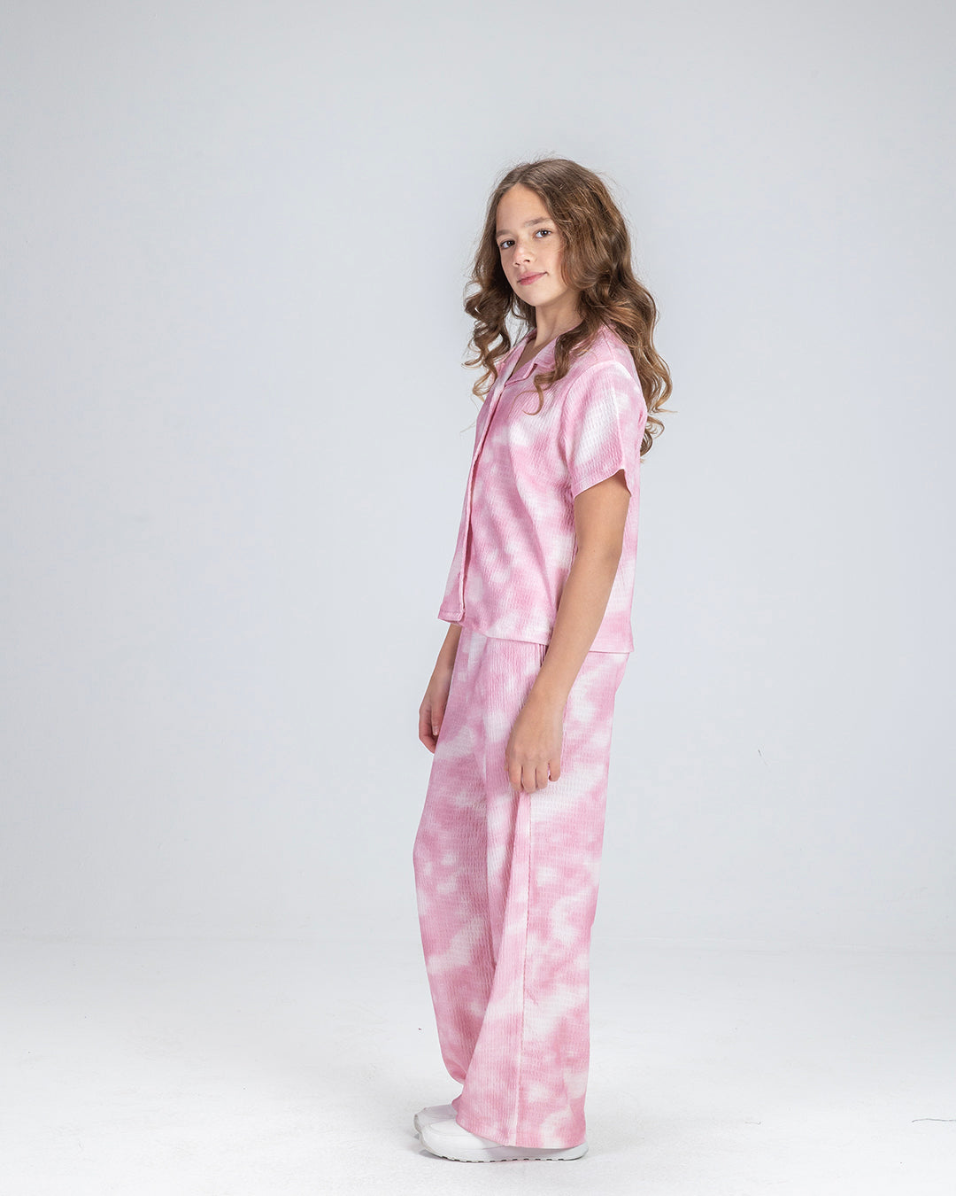 Pink Crinkle Set