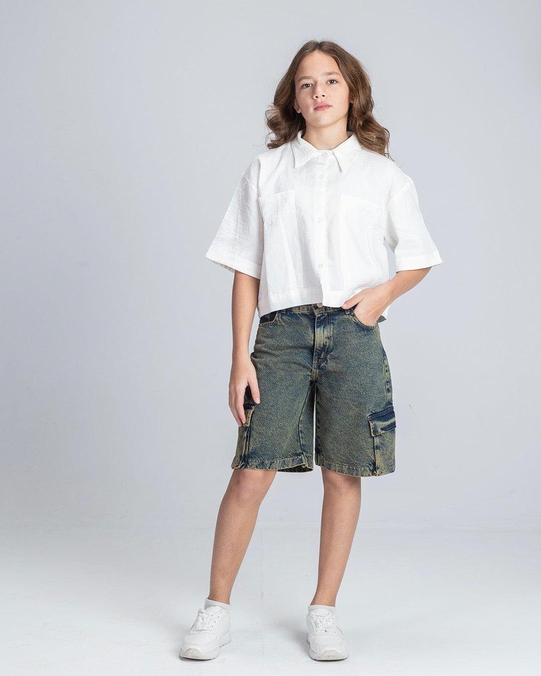 Dusty Long Cargo Short