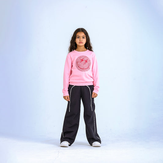 Pink Smile Sweatshirt