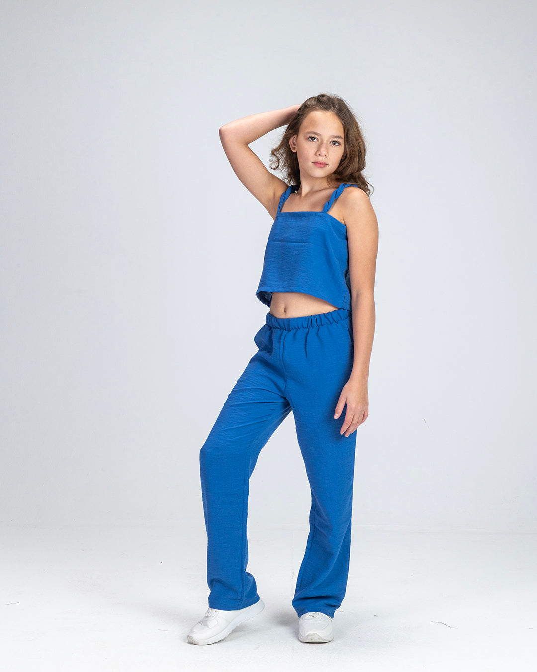 Blue Braided Set