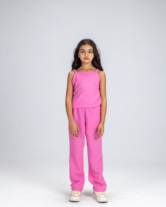 Pink Braided Set