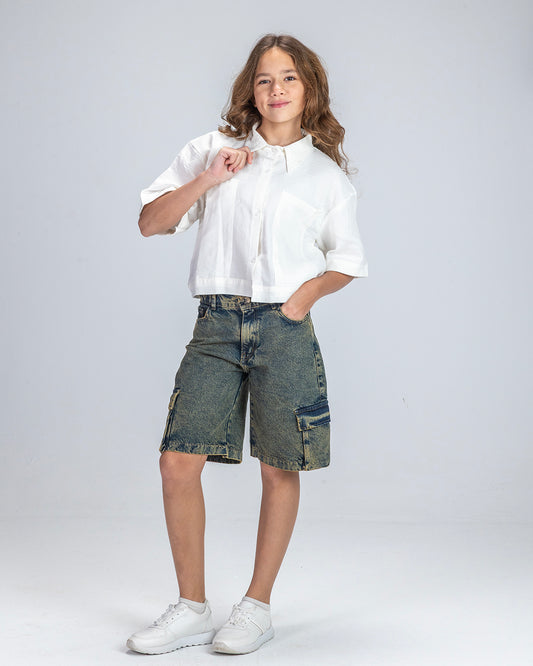 White Cotton Shirt