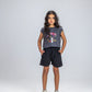 Black Linen Short