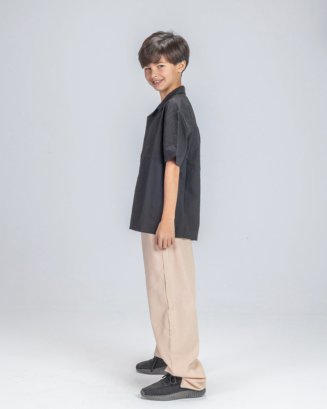 Beige Linen Pants