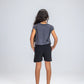 Black Linen Short