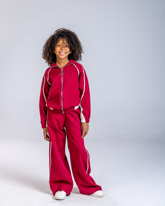 Burgundy Sporty Set