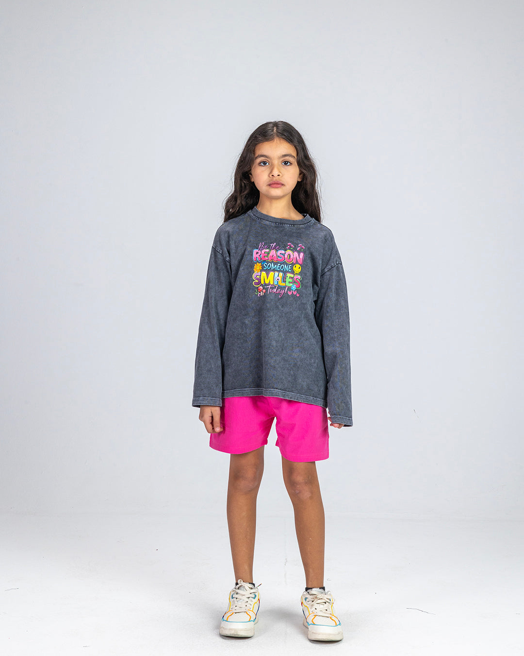 Pink Linen Short
