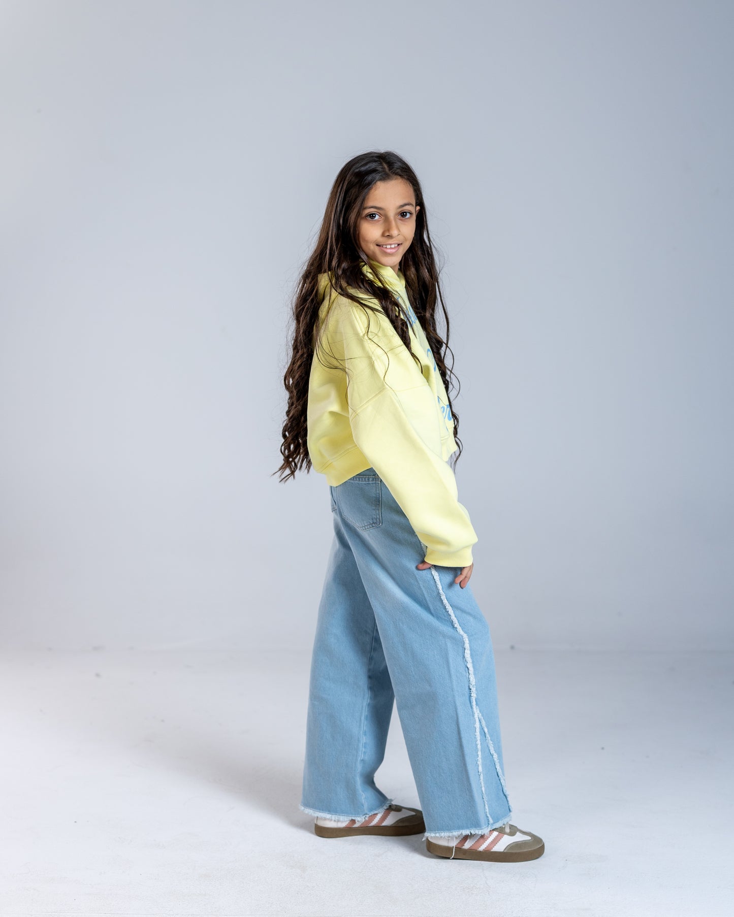 Yellow Be Nice Sweatshirt