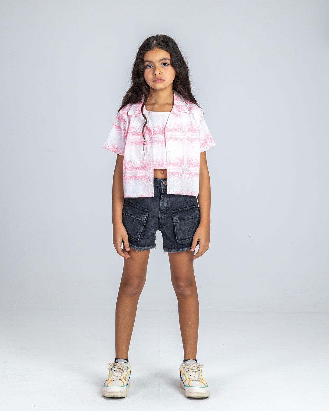 Pink Printed Shirt