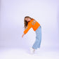 Orange Michigan Sweatshirt