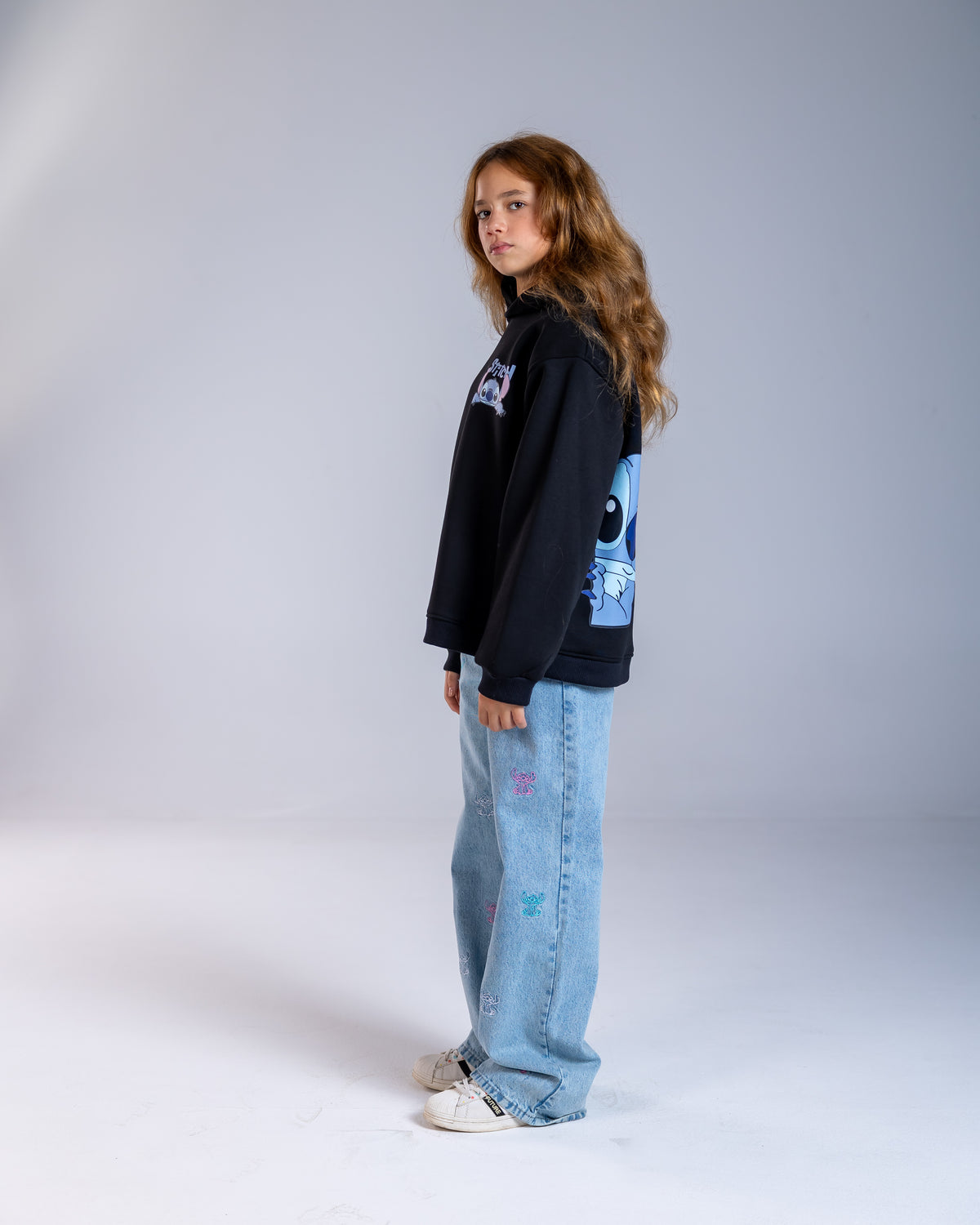 Black Stitch Sweatshirt