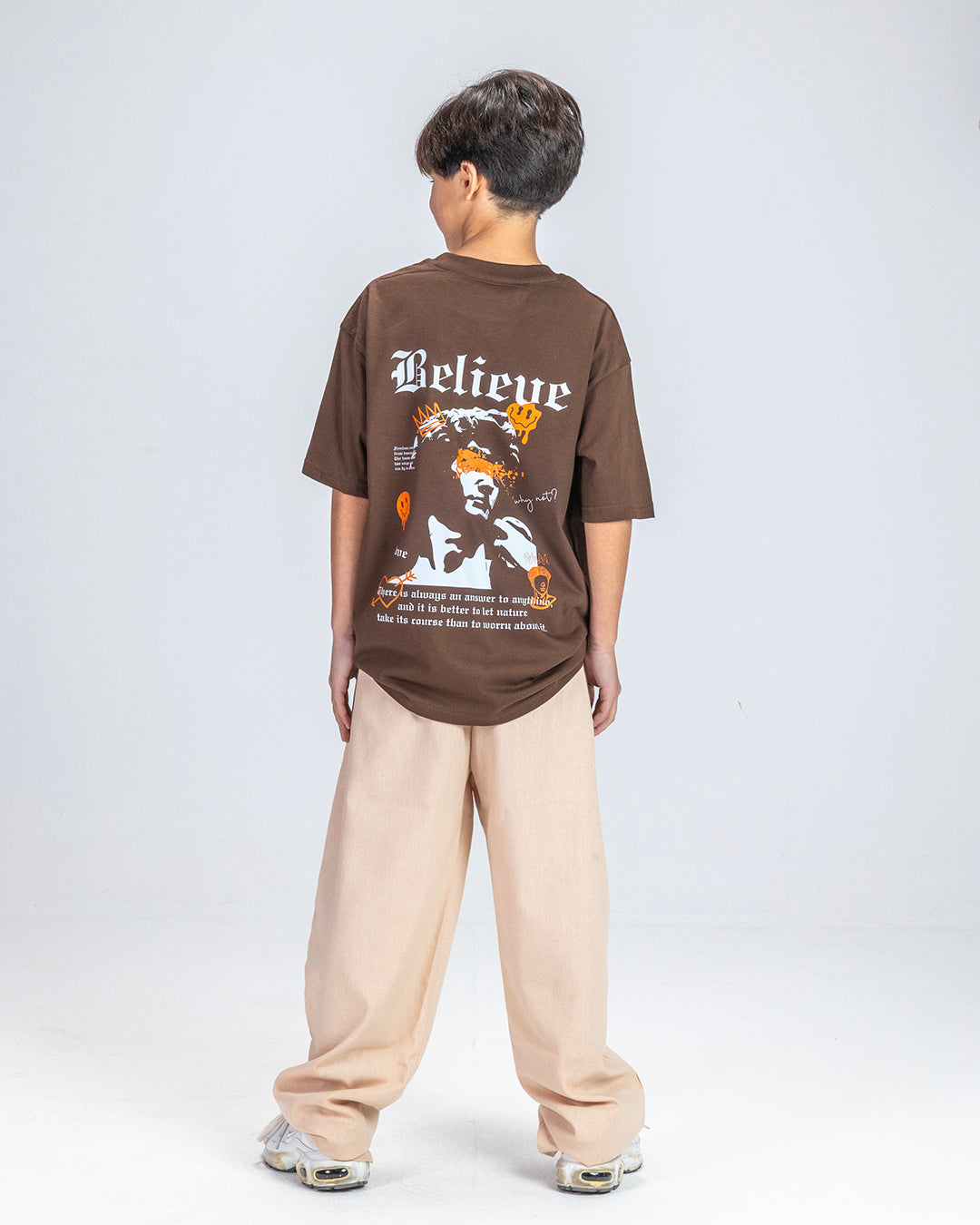 Brown Believe T-shirt