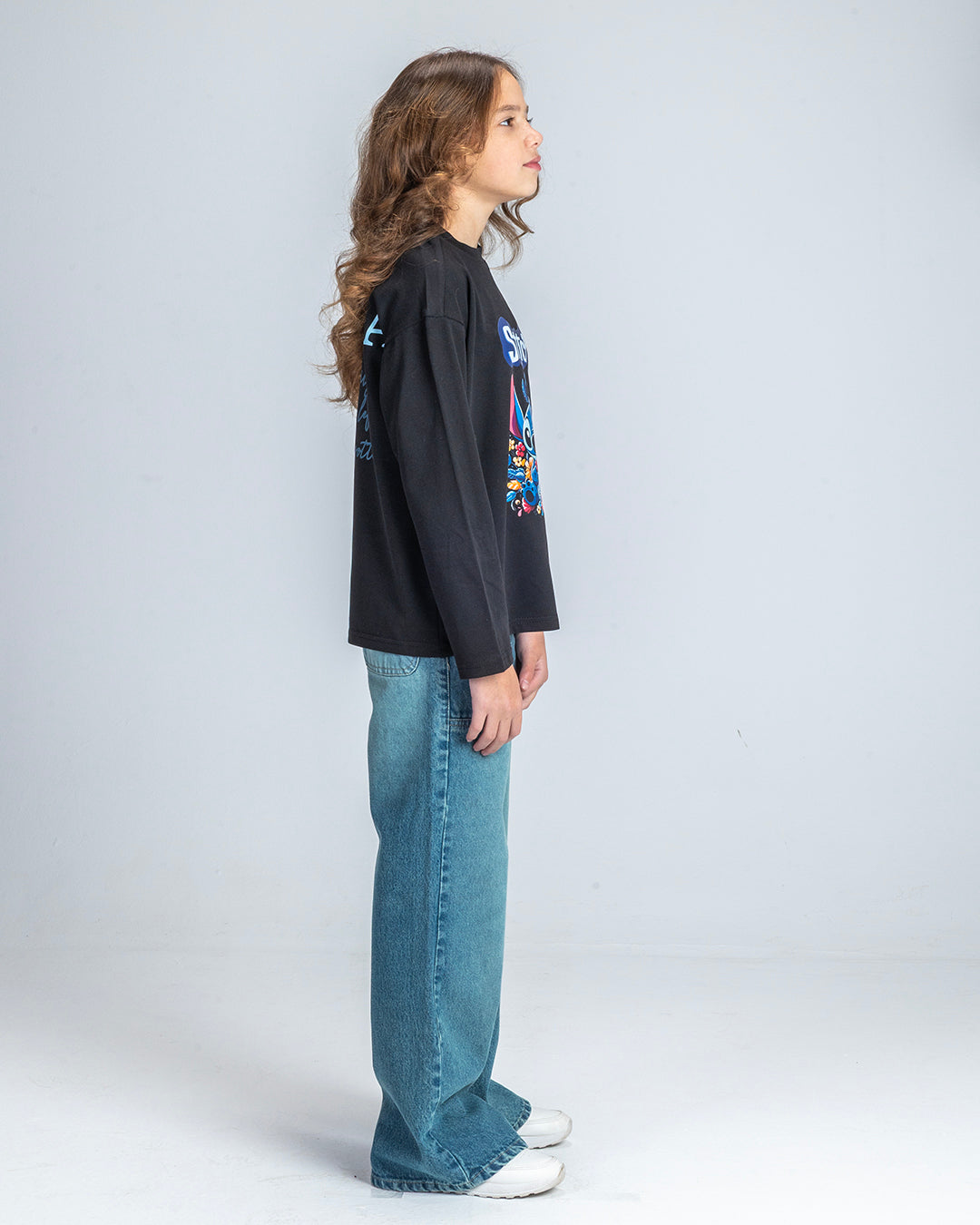Black Stitch Long Sleeve