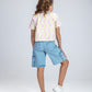 Blue Long Cargo Short