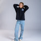 Black Stitch Sweatshirt