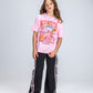 Fuchia Butterfly T-shirt