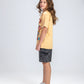 Black Long Cargo Short