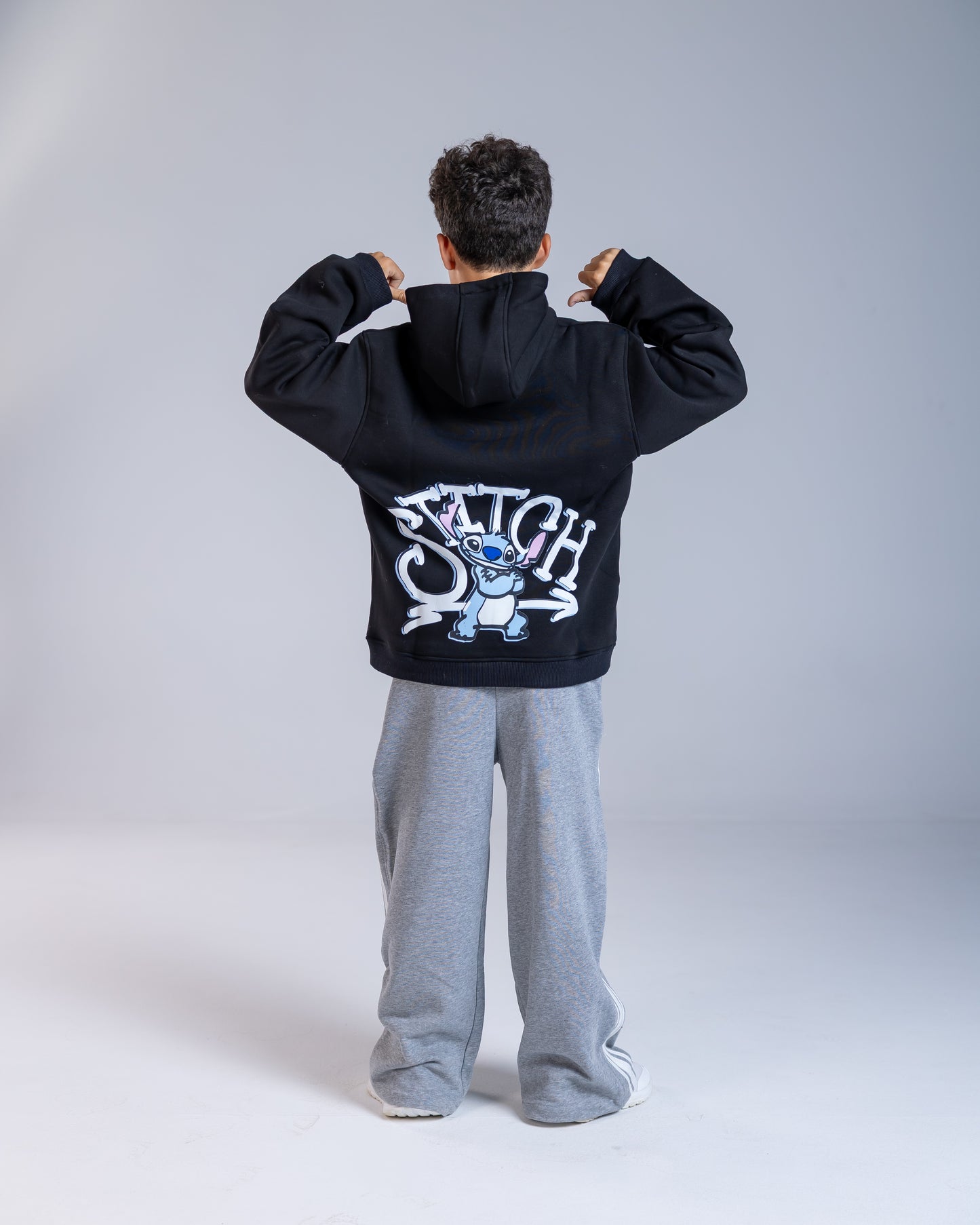 Black Stitch Sweatshirt