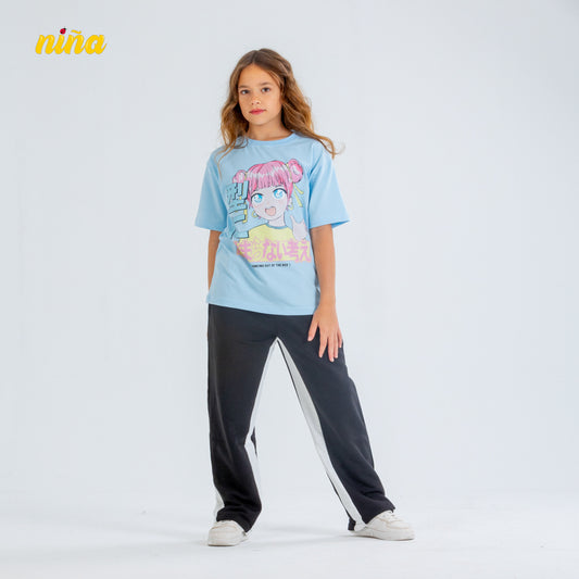 Blue Animi T-shirt