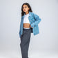 Grey Waist Pants