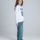 White Stitch Long Sleeve