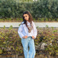 White Rolling Stone Sweatshirt