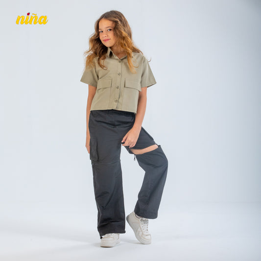 Olive Pocket Shirt