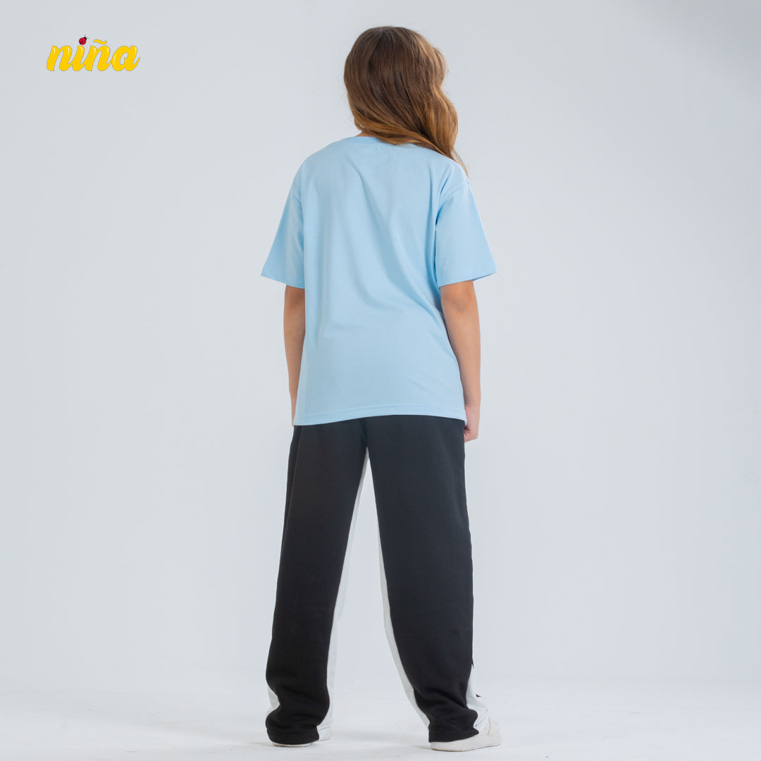 Black Straight Sweatpants