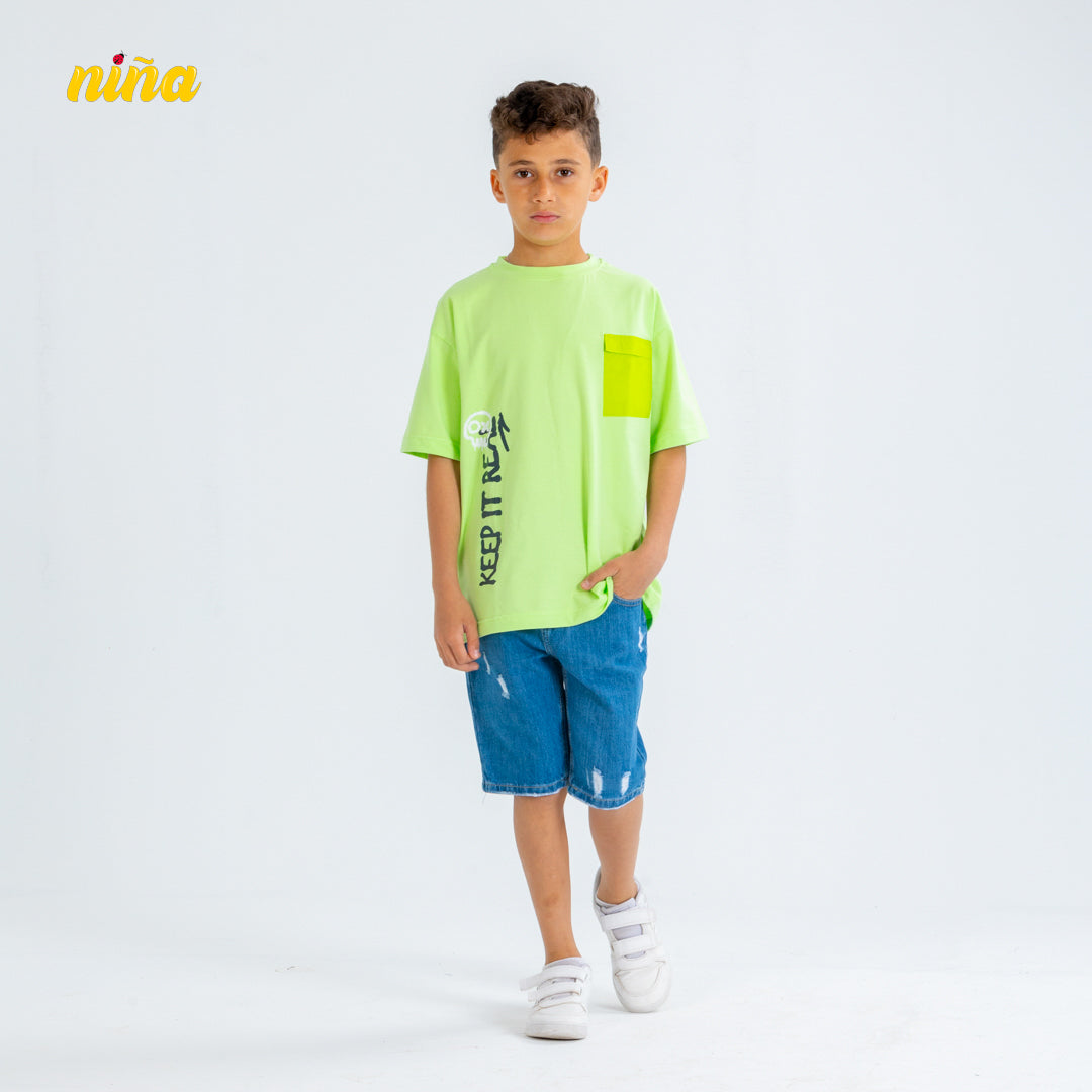 Green Pocket T-shirt