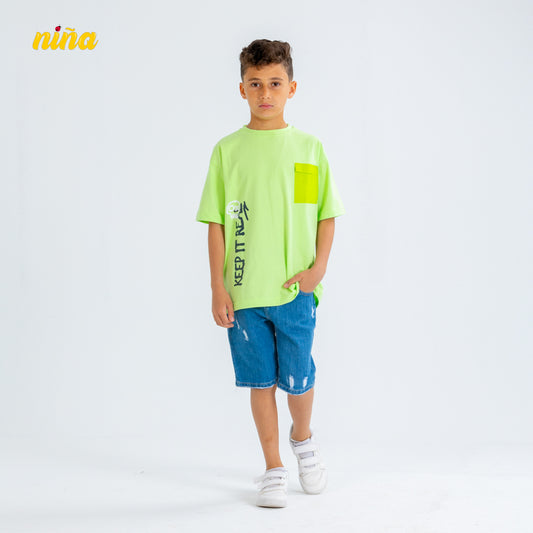 Green Pocket T-shirt