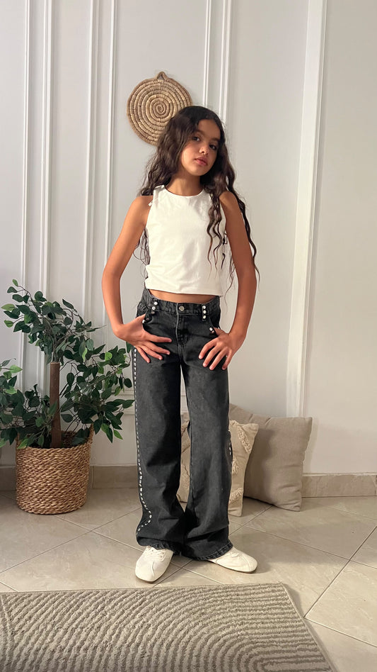 Black Spuds Denim Pants