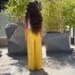 Yellow Lenin Pants